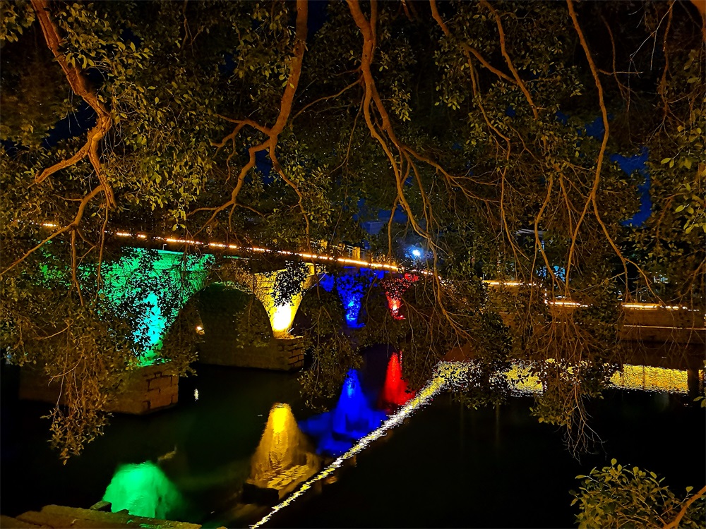 微光能景觀燈夜間效果