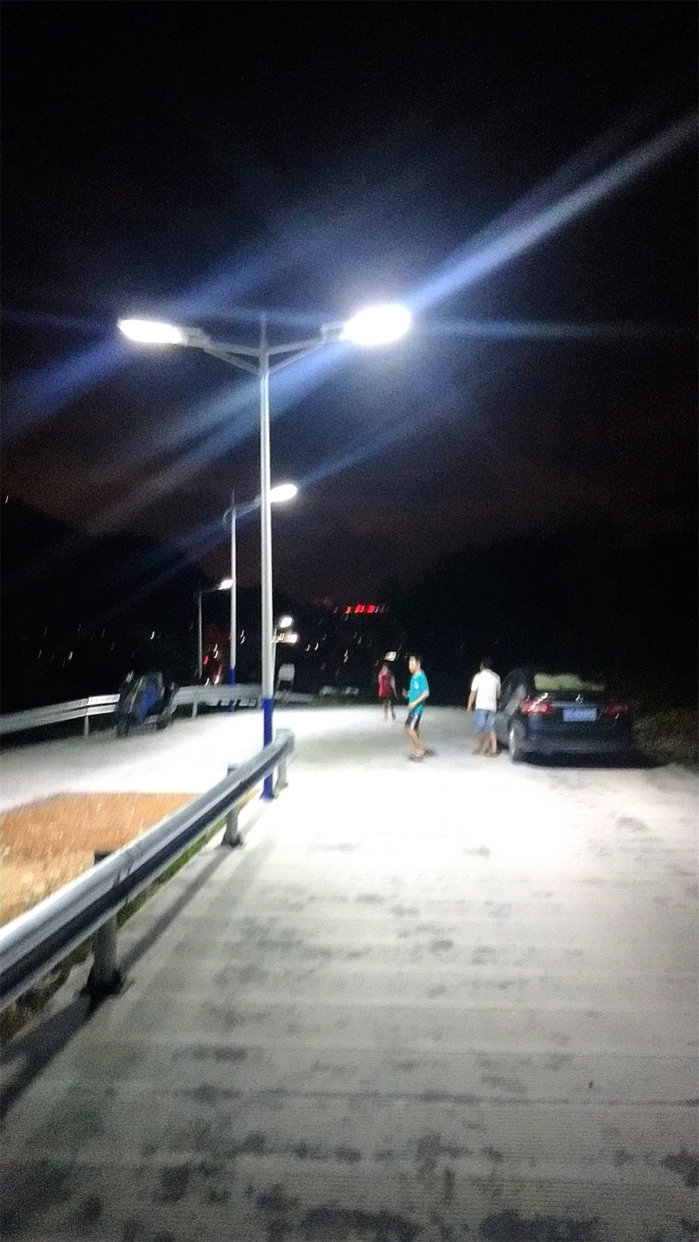 2021景點路邊微光能路燈夜景