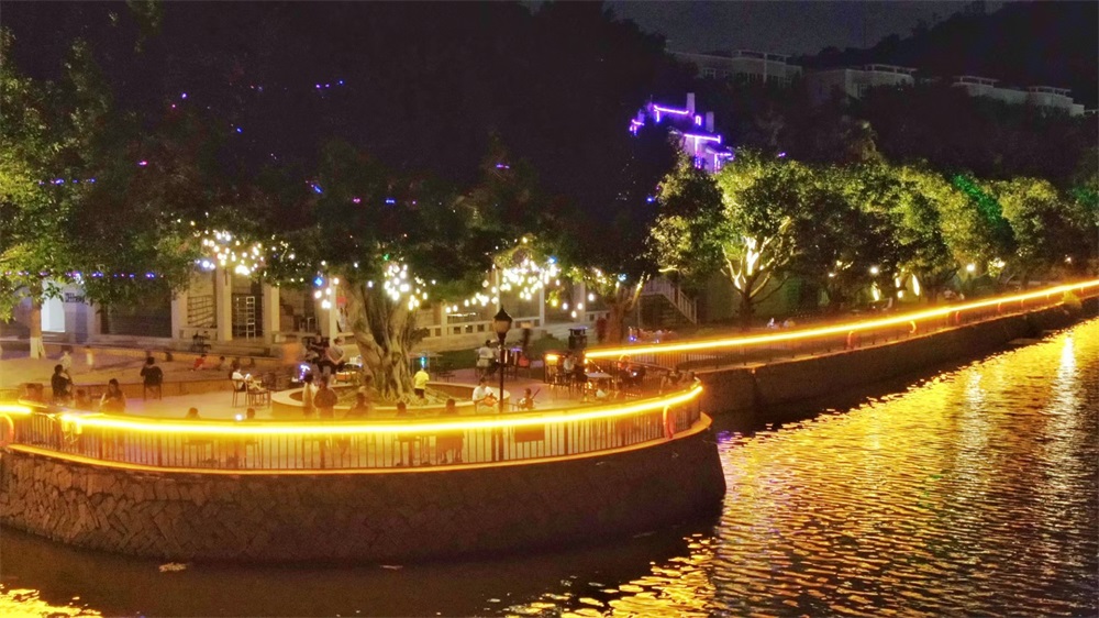 太陽能無電亮化夜景系列景觀燈水邊夜景亮化