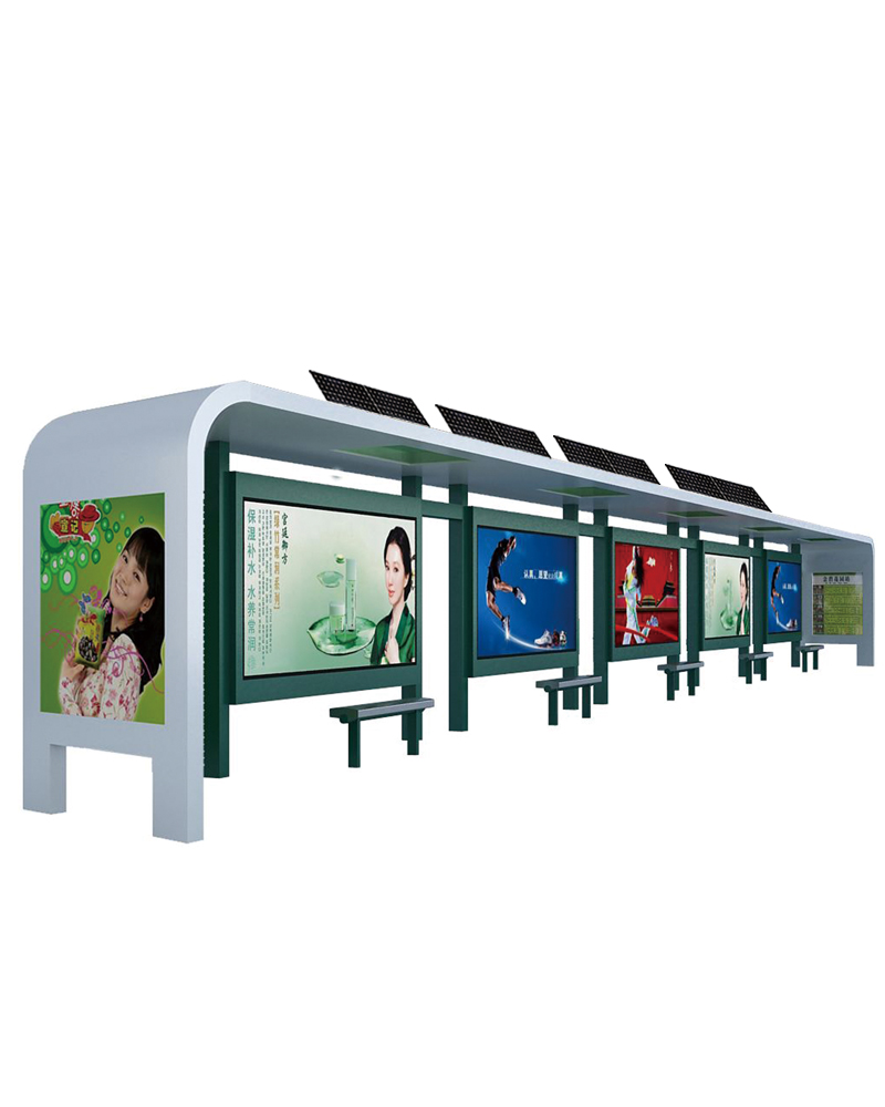 自主研發生產廠家免接線光能廣告燈效果